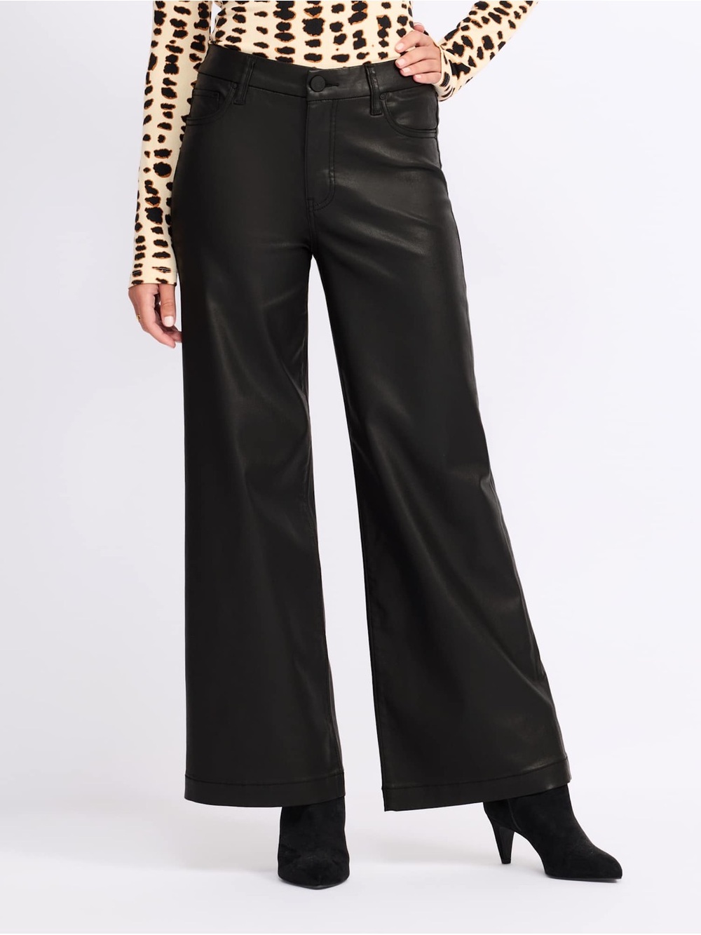 KUT from the Kloth Meg Fab Ab Faux Leather Pants